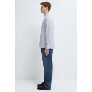Mavi M0212006-91561 Çizgili Gömlek Regular Fit Erkek Gömlek