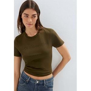 Mavi M1614317-80769 Yazılı T-Shirt Kadın Tişört