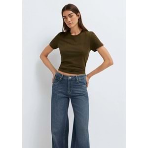 Mavi M1614317-80769 Yazılı T-Shirt Kadın Tişört