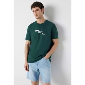 Mavi M0612274-85173 İstanbul Baskılı T-Shirt Erkek Tişort