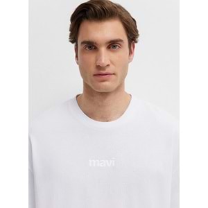 Mavi M0613553-620 Mavi Baskılı T-Shirt Erkek Tişort