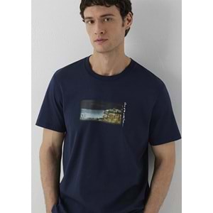 Mavi M0613520-70490 Mavi Baskılı T-Shirt Erkek Tişort