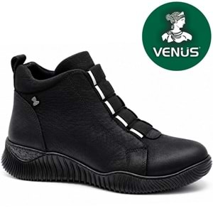 Venüs Pege Hakiki Deri Kaymaz Taban Ortopedik Kadın Bot