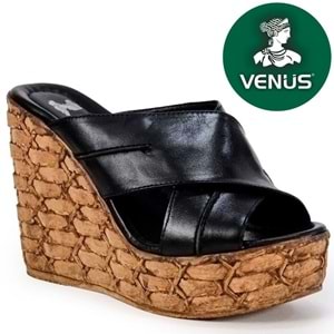 Venüs Pruh Hakiki Deri Kadın Terlik