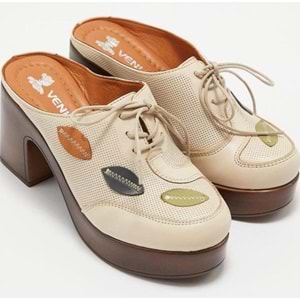 Venüs Otis Hakiki Deri Kadın Terlik