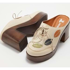 Venüs Otis Hakiki Deri Kadın Terlik