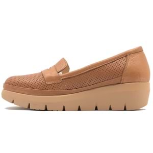 Greyder 59016 Zn Deri Dolgu Topuk Comfort Casual Kadın Ayakkabı