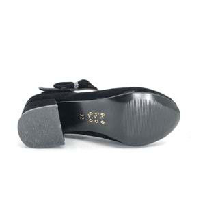 İremsu 7845 Yandan Kurdelalı Kız Çocuk Topuklu Çocuk Ayakkabı