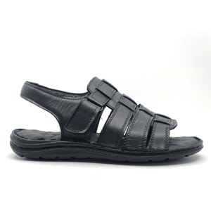 Kocamanlar %100 Hakiki Deri Tam Ortapedik Erkek Sandalet