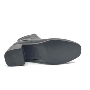 Asya Arkası Şerit Taş Kemerli Kısa Topuklu Kadın Bot