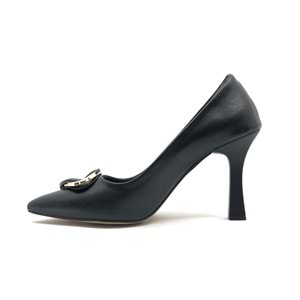 Feles Toka Detaylı Stiletto Kadın Topuklu Ayakkabı