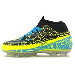 Lion 1071 profesyonel Çocuk Çoraplı krampon Ayakkabı