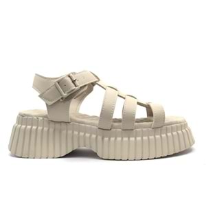 Feles Ortapedik Kalın Taban Kadın Sandalet