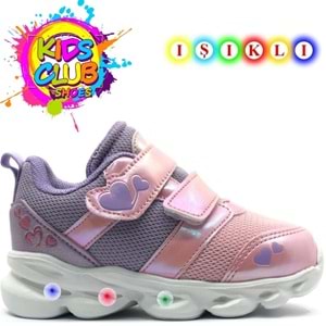 Cool 25-Caty Işıklı Ortopedik Taban Bebek Spor Ayakkabı