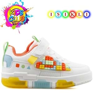 Cool Legos Işıklı Ortopedik Taban Unisex Çocuk Spor Ayakkabı