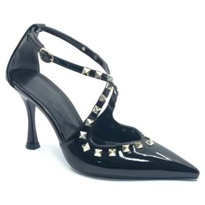 Feles Zımba Detaylı Kadın Topuklu Ayakkabı