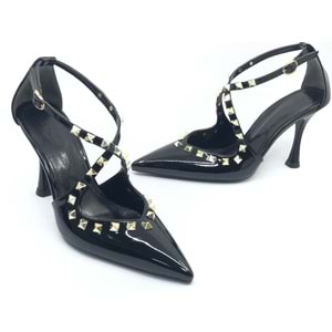 Feles Zımba Detaylı Kadın Topuklu Ayakkabı