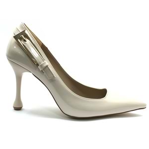 Feles Kemer Detaylı Stiletto Kadın Topuklu Ayakkabı