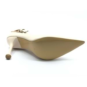 Feles Kemer Detaylı Stiletto Kadın Topuklu Ayakkabı