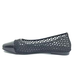 Feles Dantel Detaylı Kadın Babet Ayakkabı