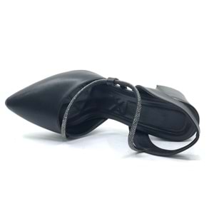 Mehtap Şerit Taşlı Kadın Abiye Topuklu Ayakkabı