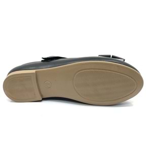 İremsu Kurdela Taş Detaylı Cırtlı Kız Çocuk Babet Ayakkabı