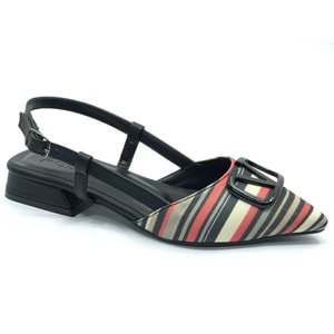 Feles 01-902 V Toka Kadın Babet Ayakkabı