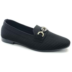 Marry Pace 883160 Toka Detaylı Triko Kadın Babet Ayakkabı