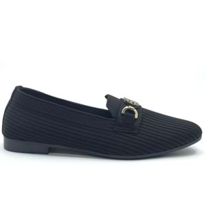 Marry Pace 883160 Toka Detaylı Triko Kadın Babet Ayakkabı