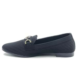 Marry Pace 883160 Toka Detaylı Triko Kadın Babet Ayakkabı