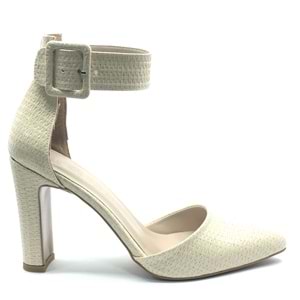 Feles Bilek Detaylı Stiletto Kadın Topuklu Ayakkabı