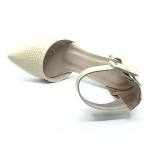 Feles Bilek Detaylı Stiletto Kadın Topuklu Ayakkabı