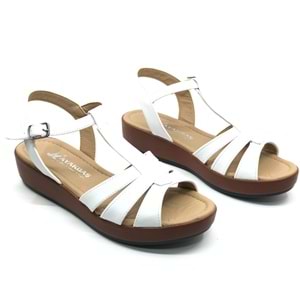 Ayakdaş 1040 Kadın Düz Taban Sandalet