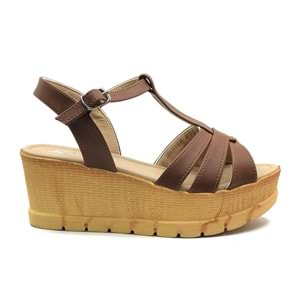 Ayakdaş 1040 Kadın Dolgu Taban Sandalet