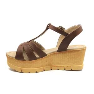 Ayakdaş 1040 Kadın Dolgu Taban Sandalet