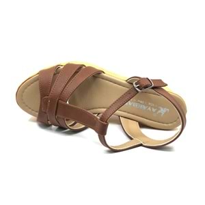 Ayakdaş 1040 Kadın Dolgu Taban Sandalet