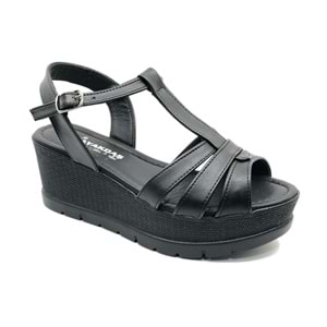 Ayakdaş 1040 Kadın Dolgu Taban Sandalet