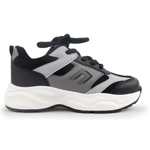 Cool Birian Bağcık Görünümlü Cırt Cırtlı Sneaker Ortopedik Çocuk Spor Ayakkabı