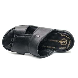 Asker 1928-25 %100 Hakiki Deri Erkek Full Ortapedik Terlik