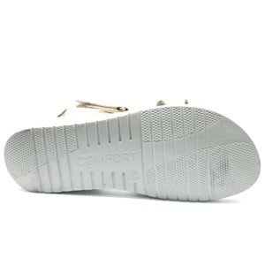 Kocamanlar 8712 Hakiki Deri Comfort Ortopedik Kadın Sandalet