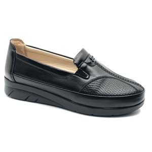 Berfilla Dr.Tavsiyeli İçi %100 Deri Anne Kadın Babet Ayakkabı