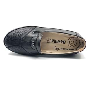 Berfilla Dr.Tavsiyeli İçi %100 Deri Anne Kadın Babet Ayakkabı