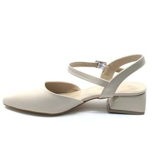 Feles Kısa Topuk Kadın Babet Ayakkabı