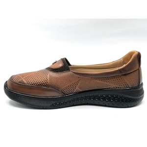 Alfalotti 401 Hakiki Deri Ortopedik Kadın Casual Ayakkabı