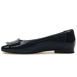 Venüs Pigi Hakiki Deri Kadın Babet Ayakkabı