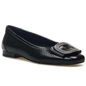 Venüs Pigi Hakiki Deri Kadın Babet Ayakkabı