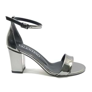 Kocamanlar Orta Topuk Tek Bant Kadın Topuklu Ayakkabı