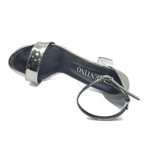 Kocamanlar Orta Topuk Tek Bant Kadın Topuklu Ayakkabı