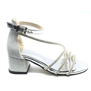 İremsu 9634111 Kız Çocuk Abiye Taşlı Topuklu Ayakkabı
