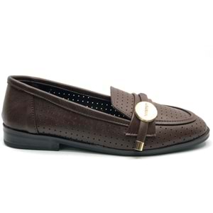 Feles Toka Detaylı Kadın Babet Ayakkabı